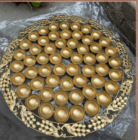 56 Bhog Thali Iron